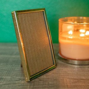 Vintage Goldtone Picture Frame